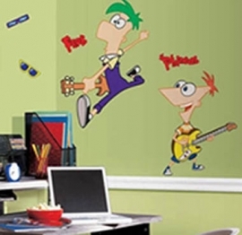 מדבקת קיר פינאס ופארב