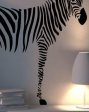 מדבקת קיר של זברה
