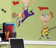 מדבקת קיר פינאס ופארב