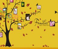 עץ ועליו תמונות 1+1 חינם !